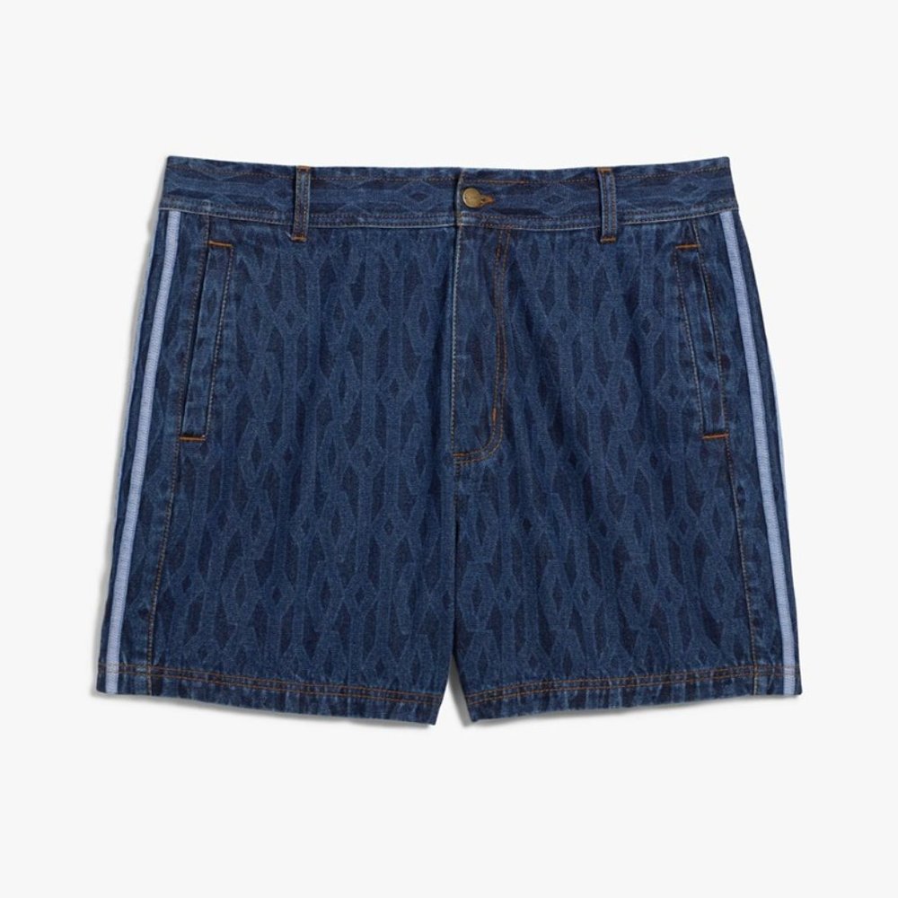 ❤️ adidas x IVY PARK Unisex Monogram Denim Short H61702